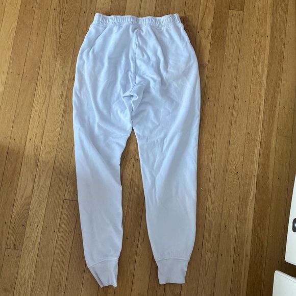 basic white sweatpants - Picture 3 of 3